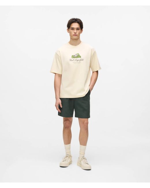 Karl Lagerfeld Natural Villa La Vigie T-Shirt for men