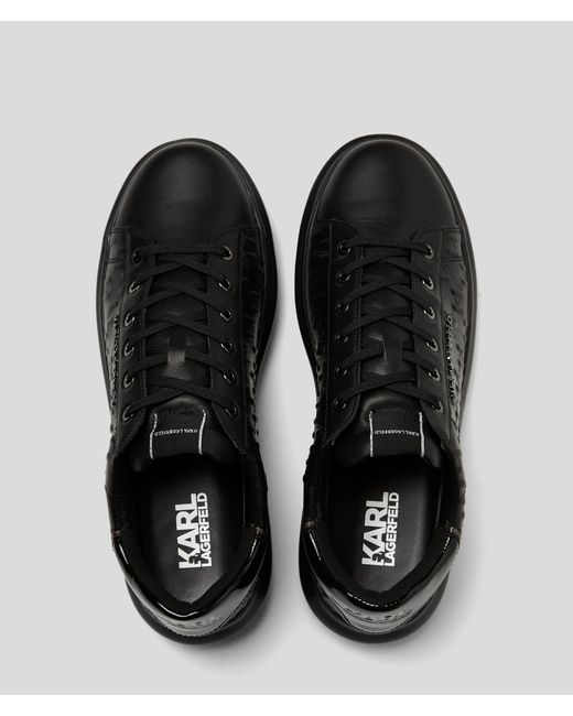 Karl Lagerfeld Black K/monogram Kapri Sneaker for men