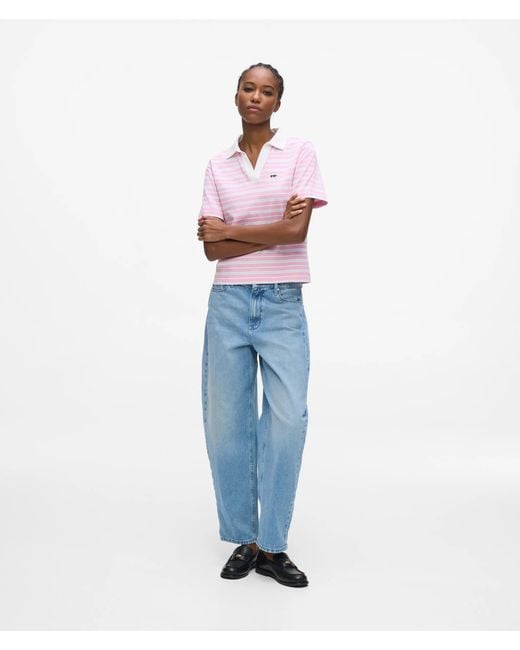 Karl Lagerfeld Ikon Stripe Polo Shirt, Multicoloured