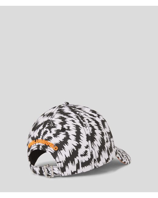Casquette K/zebra Karl Lagerfeld en coloris White
