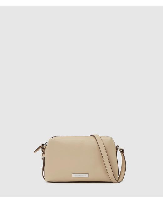 Karl Lagerfeld Natural Ikon Smooth Camera Bag