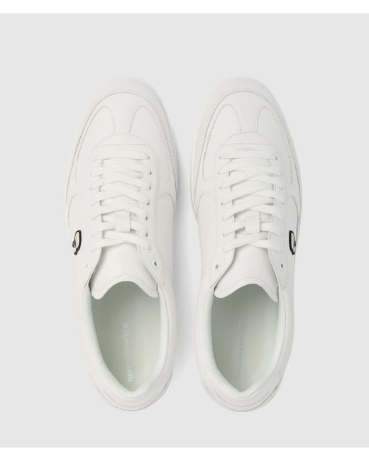 Karl Lagerfeld White Ikon Nft Patch Sneakers