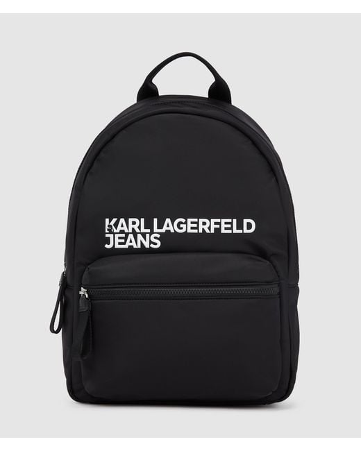 Sac À Dos En Nylon Avec Logo, Homme, Taille KL Jeans en coloris Black