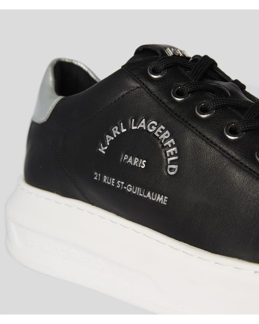 Karl Lagerfeld Rue Stguillaume Logo Kapri Sneakers Lyst UK