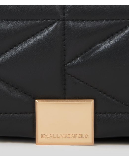 Karl Lagerfeld Black K/Kuilt Small Crossbody Bag