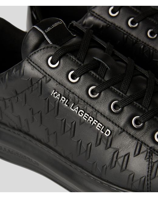Karl Lagerfeld Black K/monogram Kapri Sneaker for men