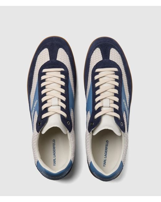 KL Jeans Blue Kandidate Mesh Sneakers for men