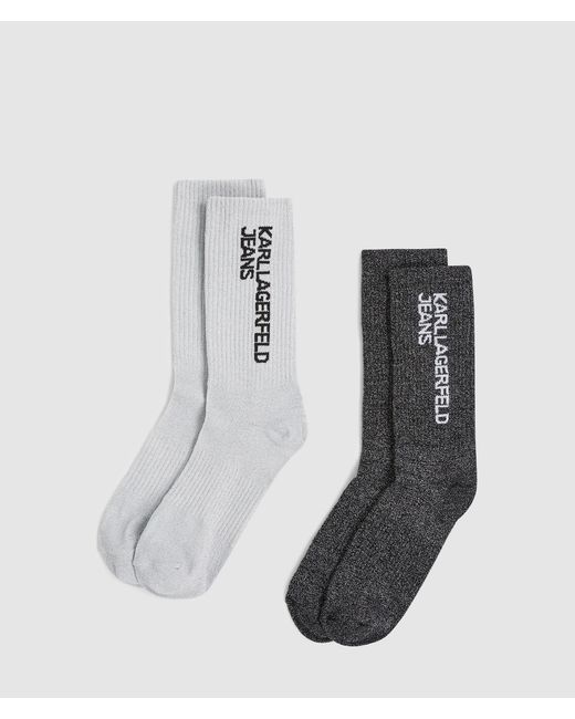 KL Jeans Multicolor Metallic Socks