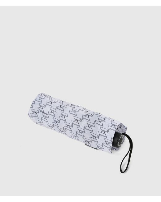 Karl Lagerfeld Natural Logo Small Umbrella