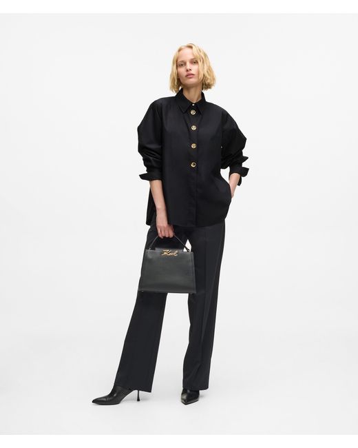Karl Lagerfeld Black Karl Letters Shirt