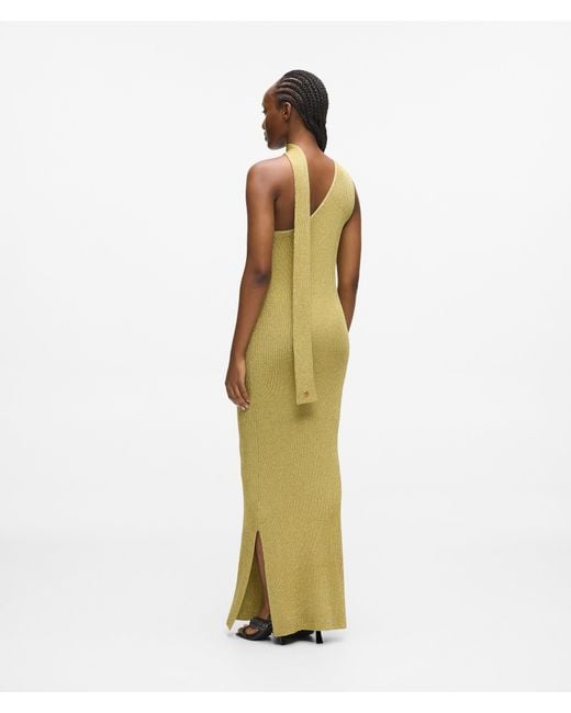 Karl Lagerfeld Metallic Knit Dress