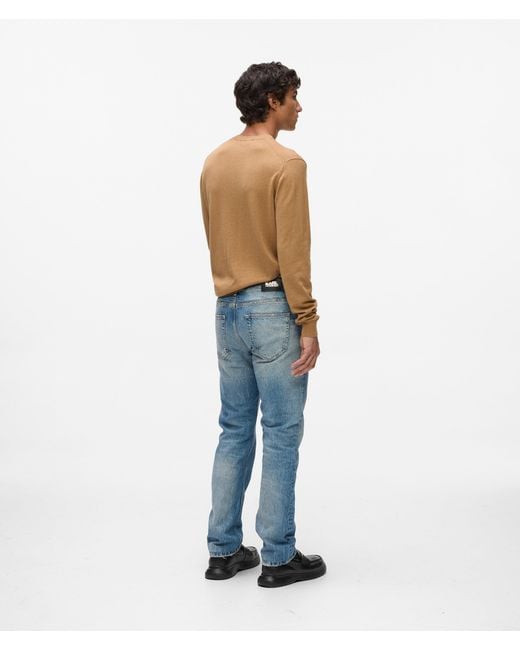 Karl Lagerfeld Blue Classic Jeans for men