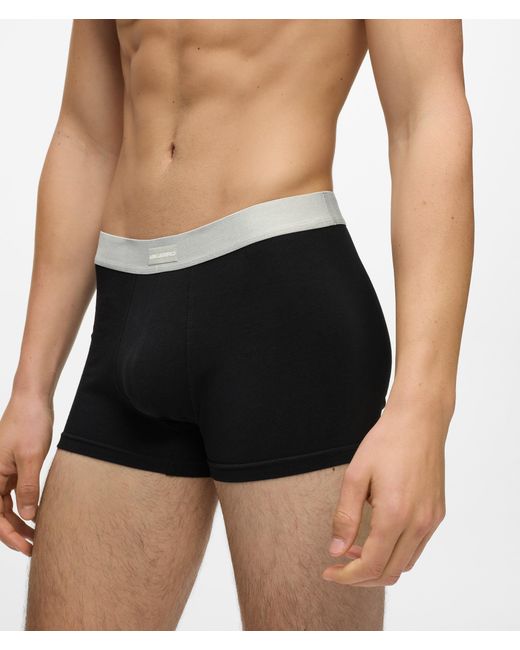 Karl Lagerfeld Black Logo Tab Elastic Trunks – 7-Pack for men