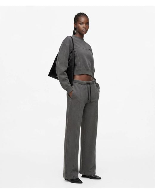 KL Jeans Gray Relaxed Washed Sweatpants