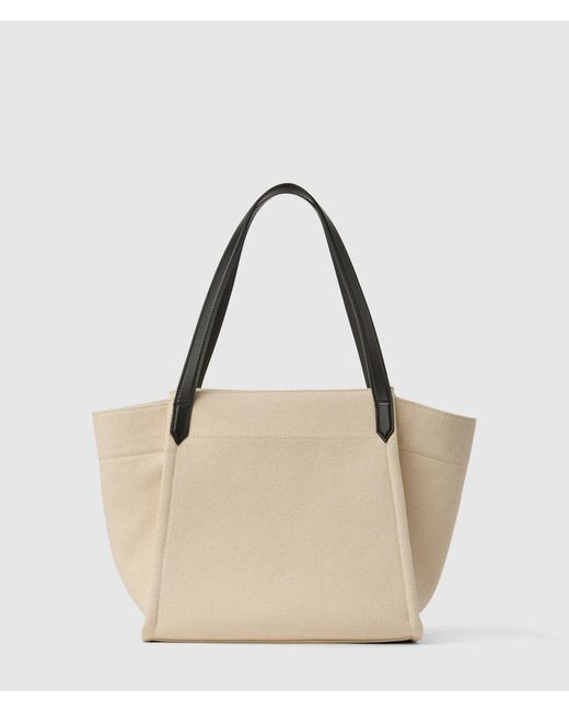 Karl Lagerfeld Natural Rue St-Guillaume Winged Tote Bag