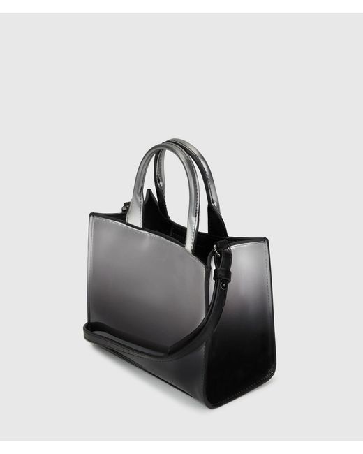 Karl Lagerfeld Black Rue St-Guillaume Degrade Mini Tote Bag
