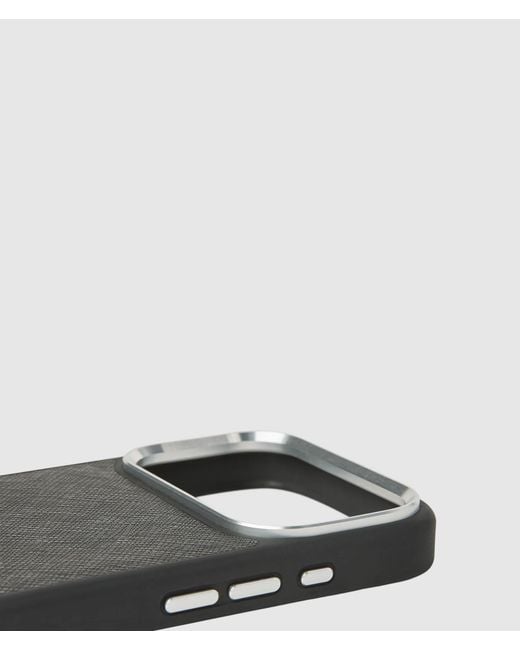 Karl Lagerfeld Black Ikon Karl Iphone 16 Pro Max Case for men