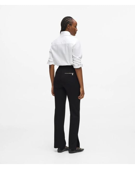Karl Lagerfeld White Punto Pants
