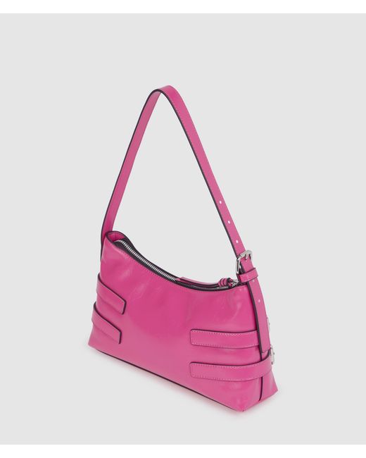 KL Jeans Pink Buckle Shoulder Bag