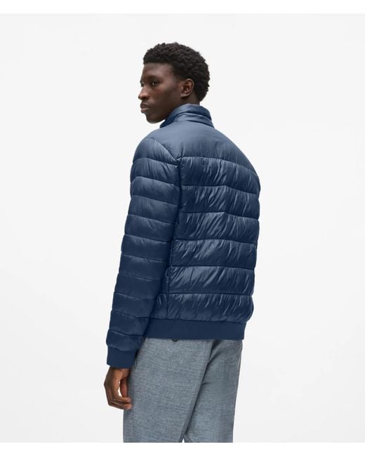Karl Lagerfeld Blue Lightweight Puffer Jacket for men