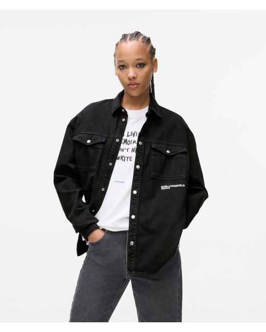 KL Jeans Black Overshirt