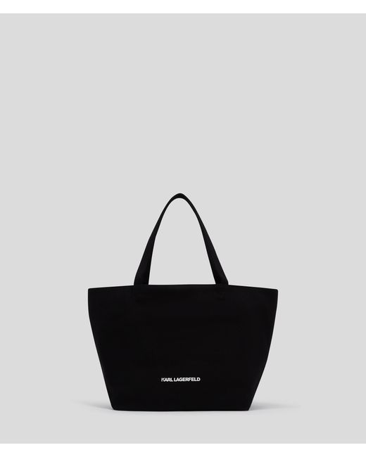 Karl Lagerfeld Black Ikon Karl & Choupette Shopper