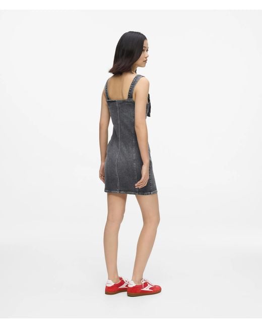 KL Jeans Blue Belted Denim Dress