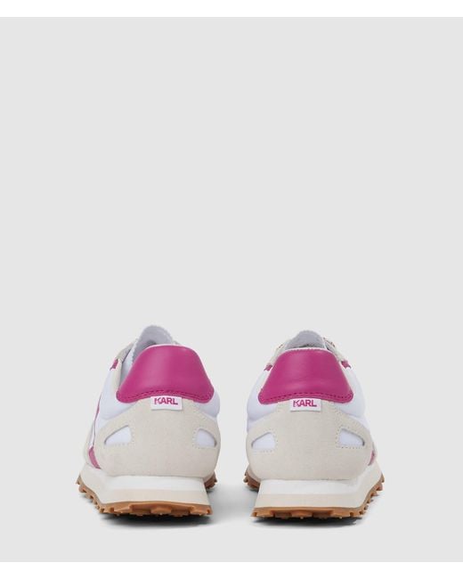 Karl Lagerfeld Pink Sonar Sneakers