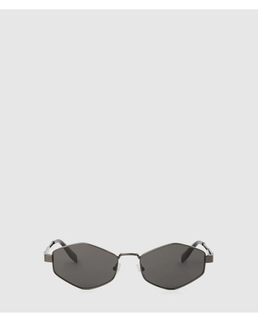 Karl Lagerfeld Multicolor Monogram Geometric Sunglasses