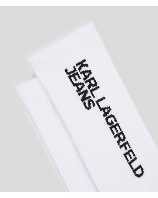 KL Jeans White Logo Socks – 2-Pack for men