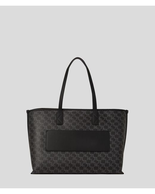 Karl Lagerfeld Black K/voyage Tote Bag