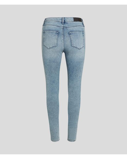 Karl Lagerfeld Blue K/ikonik Skinny Jeans
