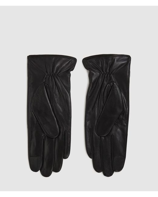 Karl Lagerfeld Black Ikon Gloves