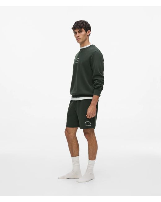 Karl Lagerfeld White Rue St-Guillaume Loungewear Shorts for men