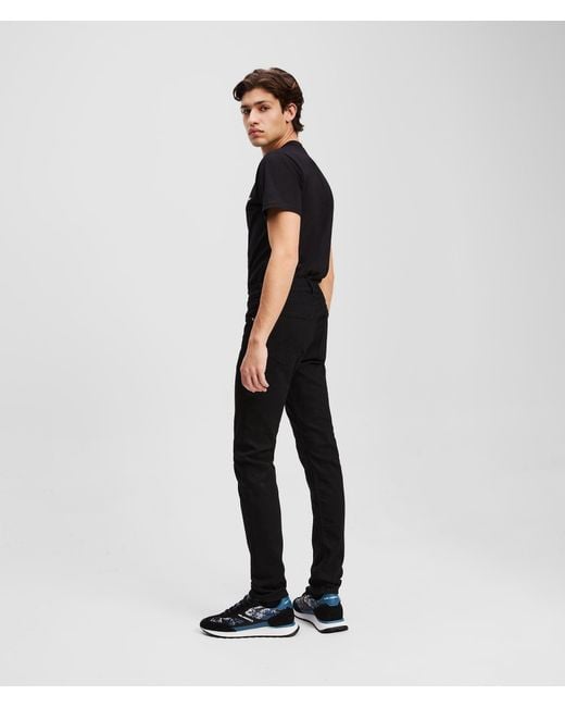 KL Jeans Black Skinny Jeans for men