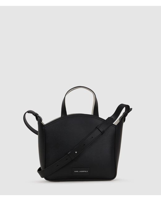 Petit Sac Cabas K/Circle À Clous, Femme, Taille Karl Lagerfeld en coloris Black