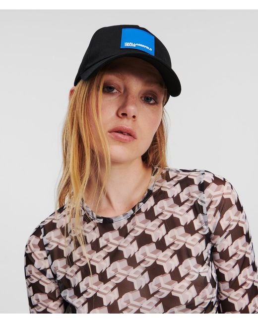 KL Jeans Blue Logo Patch Cap