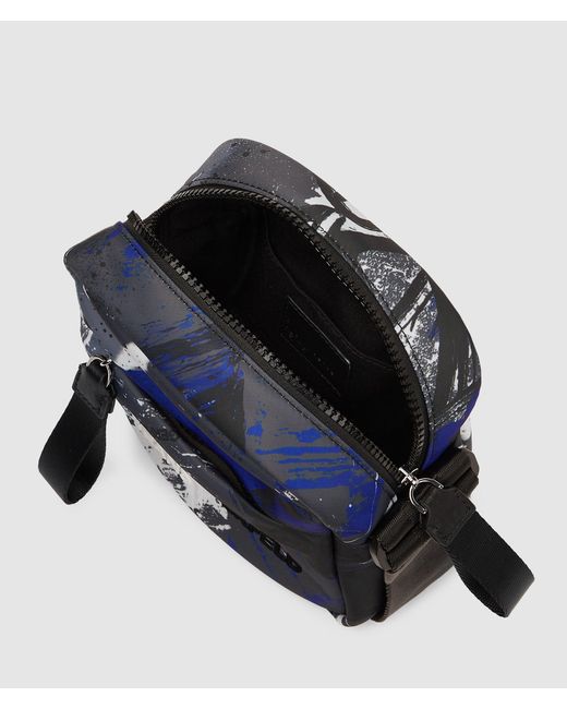 KL Jeans Umhängetasche Mit Graffiti-Print, Herren, Größe in Black für Herren