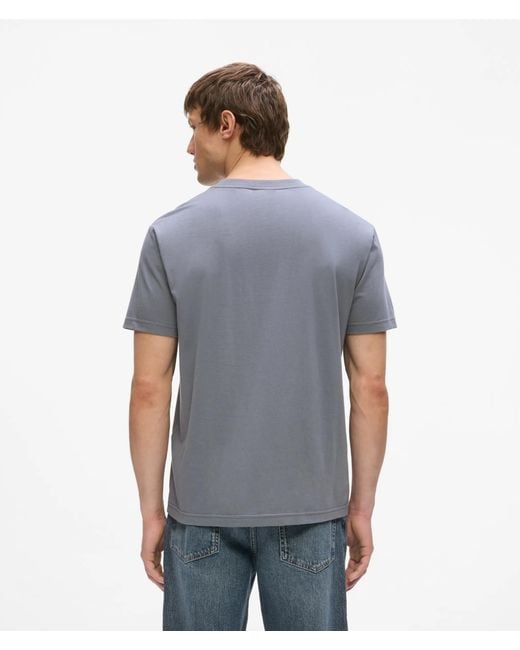 KL Jeans Blue Monogram T-Shirt for men