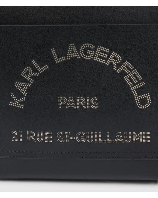 Karl Lagerfeld Black K/Daily Small Pocket Tote Bag