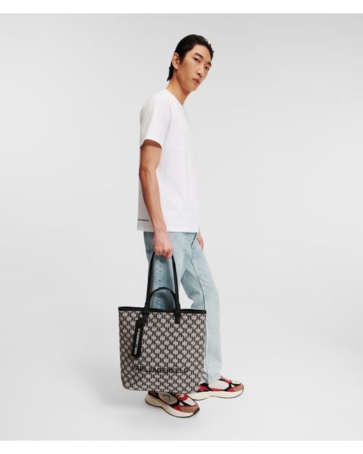 Karl Lagerfeld Multicolor K/monogram Tote Bag for men