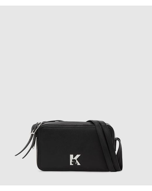 KL Jeans Black Twin Strap Camera Bag