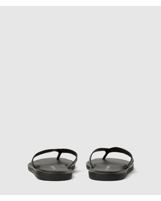 KL Jeans Black Kastor Iv Slides for men