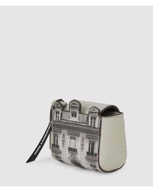 Étui Pour Airpods Exclusif Maison De Karl, Femme, Taille Karl Lagerfeld en coloris Metallic