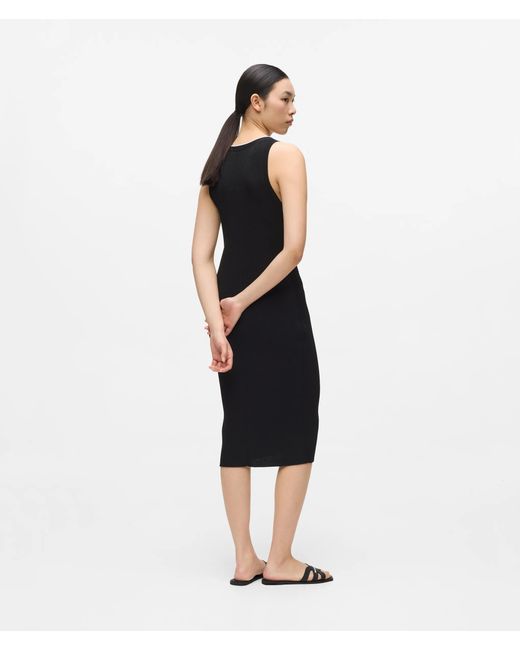 Karl Lagerfeld Blue Logo Knit Dress
