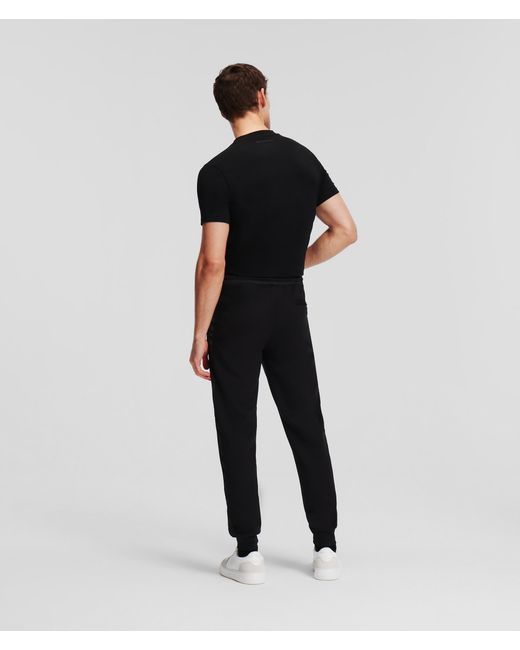 Karl Lagerfeld Black Sweatpants for men