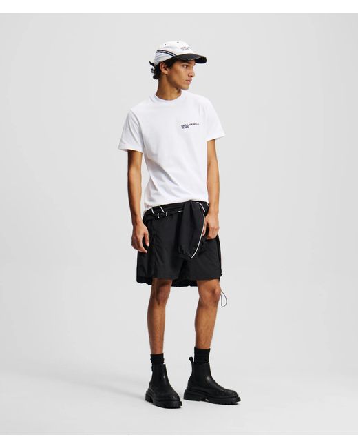 KL Jeans White Slim-Fit T-Shirt for men
