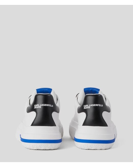 Karl Lagerfeld White Klj Leather Sneakers