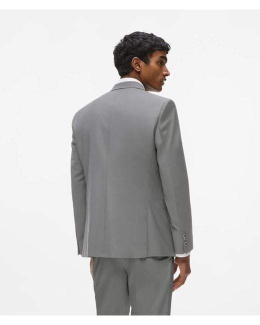 Karl Lagerfeld Black Wool-Blend Blazer for men