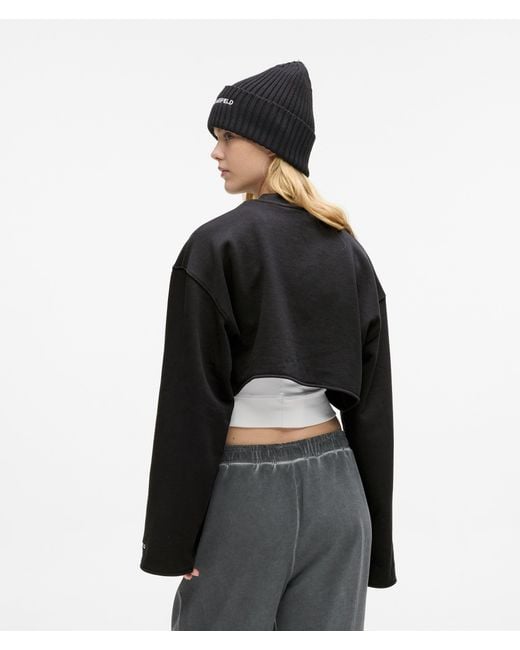 KL Jeans Black Layered Sweatshirt